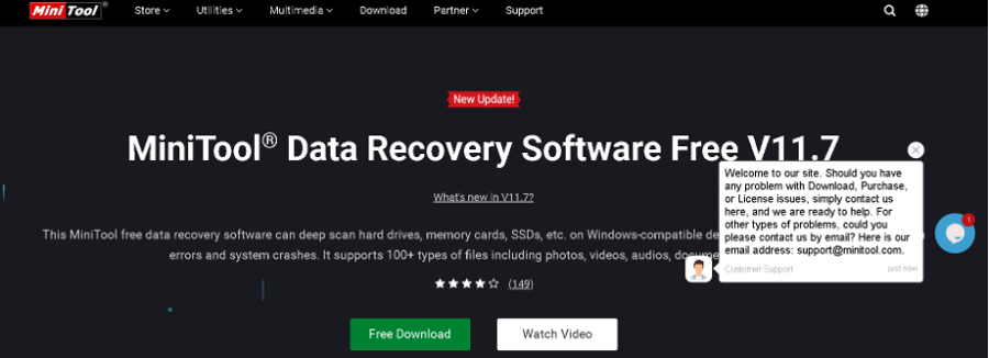 Recover the Deleted Files via MiniTool Power Data Recovery